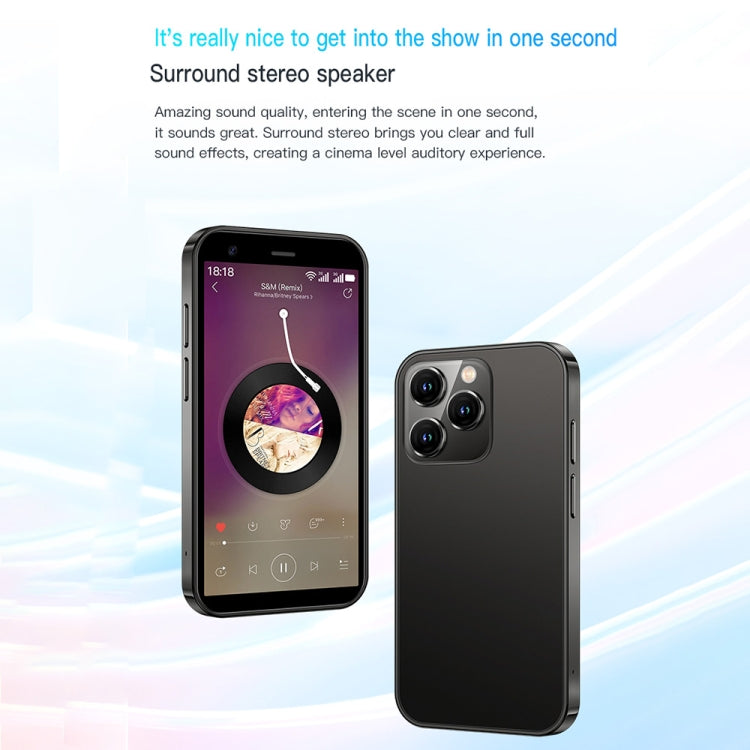3.0 inch Android 8.1 MTK6580 Quad Core up to 1.3GHz, Bluetooth, WiFi, GPS, Network: 3G, Dual SIM, SOYES XS15 3.0 inch Android 8.1 MTK6580 Quad Core up to 1.3GHz, Bluetooth, WiFi, GPS, Network: 3G, Dual SIM, SOYES XS15